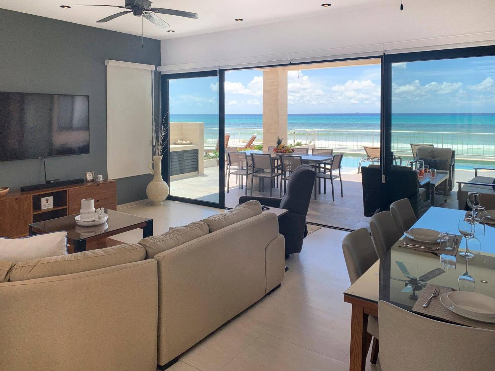 Seaside 4 Beds, Private Pool, Amazing Views * Playa del Carmen